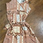 Justify  Strappy Mini Dress with Front Fold Over Slit with Tie NWOT Photo 0