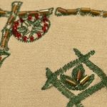 Madame Butterfly Beaded Blazer Jacket by Faith Size Large Tan Photo 14