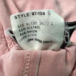 Fitting Image Vintage Pull On Midi Skirt Womens 16 Classic Retro Barbiecore Pink Photo 9