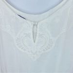 Joie  Liyah Eyelet Romper in Porcelain Lace Size M Photo 8