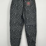 Celebrity Pink Jogger Pants XS Womens Juniors Curvy Hi-Rise Jeans Leopard Photo 4