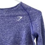 Gymshark NEW Vital Seamless Long Sleeve Crop in Indigo
Marl Photo 1