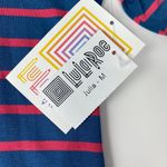 LuLaRoe  Julia Dress Blue and Pink NWT Size M Photo 2