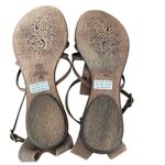 Sundance Catalog NWTS Brown Leather Fisherman Strappy Flat Sandals size 40 10 Photo 6