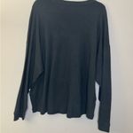 Jenni Kayne  Black Long Sleeve Tee Photo 4