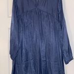 Silky Navy Boutique Dress Blue Photo 0