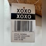 XOXO Women's Sienna Wedge Green and White Sandals Size 8.5 NWT Photo 7