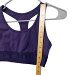 Barry’s Fit Tread Sports Bra Nightshade Purple Spell Out Women’s Size XS Photo 8
