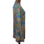 Soft Surroundings Cay Villa Cardigan colorful marble embroidered kimono size 2/4 Photo 3