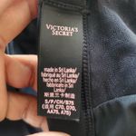 Victoria's Secret Black Performance Sheer Crop Top Sports Bra Leggings Set S 7/8 Photo 3