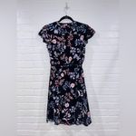 Elle  Floral Print Bow Belted Dress Photo 9