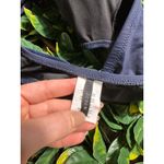 J Crew Blue Square Neck FRIDAY Bikini Top Size Large Photo 2