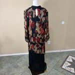 Women’s 2X Made in India Rayon Whimsigoth Vampire Grunge Dark Romantic Boho Black Size XXL Photo 9