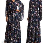 Meghan LA dress flowing boho floral Navy Size XL NWT Absolutely gorgeous ❤️ Photo 1