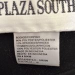 Plaza South Vintage Crushed velvet dress Black Size 12 Photo 8