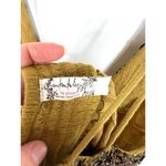 Free People  intimately sequin‎ green top Photo 6