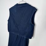 Vintage Sostanza denim set top size small and bottom size 8 Blue Photo 5