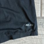 Nike  Black Fitted Sleeveless Tank Top Photo 6