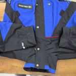 Vintage Polaris Snowmobile Jacket Shell Women's medium Blue Photo 4