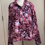 Lemon Grass Studio Vintage  Button Down Shirt/Shacket | Floral Photo 0