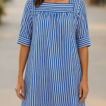 Vintage Avon Fashions Cotton‎ Dress size M Blue Size M Photo 0