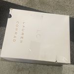 LC Lauren Conrad Silver soft knot platform heels. Sparkly heels Photo 8