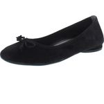 Vionic  Callisto Black Suede Ballet Flats Bow Detail Womens 11 Orthopedic Shoes Photo 2