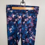 Jockey Ombre Floral Print Leggings Blue Pink M Size M Photo 2