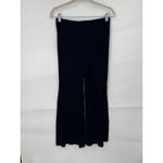 House of Harlow 1960 Ribbed Knit Flare Pants Women's Size S Black Pull Photo 1