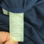 Calvin Klein Calvin Klein Women's Belted Polka Dot Peasant Dress Blue Size 2 Photo 8