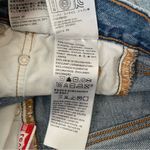 Levi's  Floral Cutout Denim Shorts Size 29 Photo 4