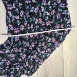 ASTR The Label dress midi floral black one shoulder Adriana drop waist size s Photo 7