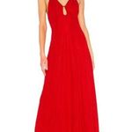 House of Harlow 1960 x Revolve Strappy Maxi Dress size M Red Photo 0