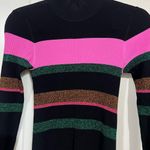 Tanya Taylor Pink Multi Velma Open Back Knit Dress Size Small $525 Photo 3