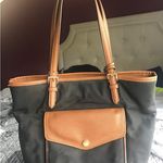 Michael Kors black & brown purse Photo 1