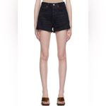 AGOLDE  Dee Shorts Size 24 Color Black Photo 5