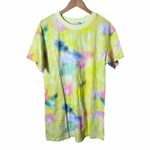 Alice + Olivia Garner Tie Dye Boxy T-Shirt Dress Size Medium Photo 3