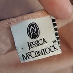 Jessica McClintock  PALE PINK DIAMOND EMBELLISHED SPARKLE SHEER LAYERING PIECE Photo 13