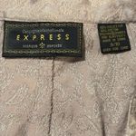 EXPRESS BEIGE BROCADE CIGARETTE PANT SZ: 9/10 Photo 3