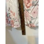 Andree by Unit  Babydoll Dress Ivory Peach Pink Rose Floral‎ S Mini Photo 7