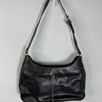 Etienne Aigner  Black Genuine Leather Shoulder Bag Photo 1