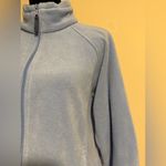 Columbia EUC  Benton Springs Blue Full Zip Fleece Jacket with Pockets size large Photo 2