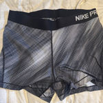 Nike  Pro Women's Gray Athletic Shorts Photo 0