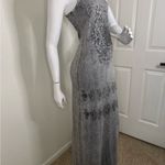 Vocal  Tie Dye Print Bedazzled Crystal Rhinestones Studded Maxi Dress Small. #95 Photo 4