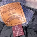 Urban Equipment Country wool flannel shacket size small Blue Photo 6