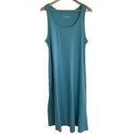Soft Surroundings Teal NEW Sleeveless Santiago Dress Size PXL feminine chic Photo 0