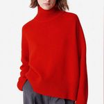 Caslon  Vibrant Red Sweater Photo 0