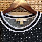 Michael Kors MICHAEL  Polka Dot Varsity LS Knit Dress, S Photo 2