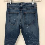 Veronica Beard  10.75” Ines Girlfriend Paint Jeans Size 26 Photo 6