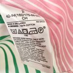 Gap The Big Shirt Poplin Striped Button Colorblock Pastel Stripes Shirt Small Photo 2